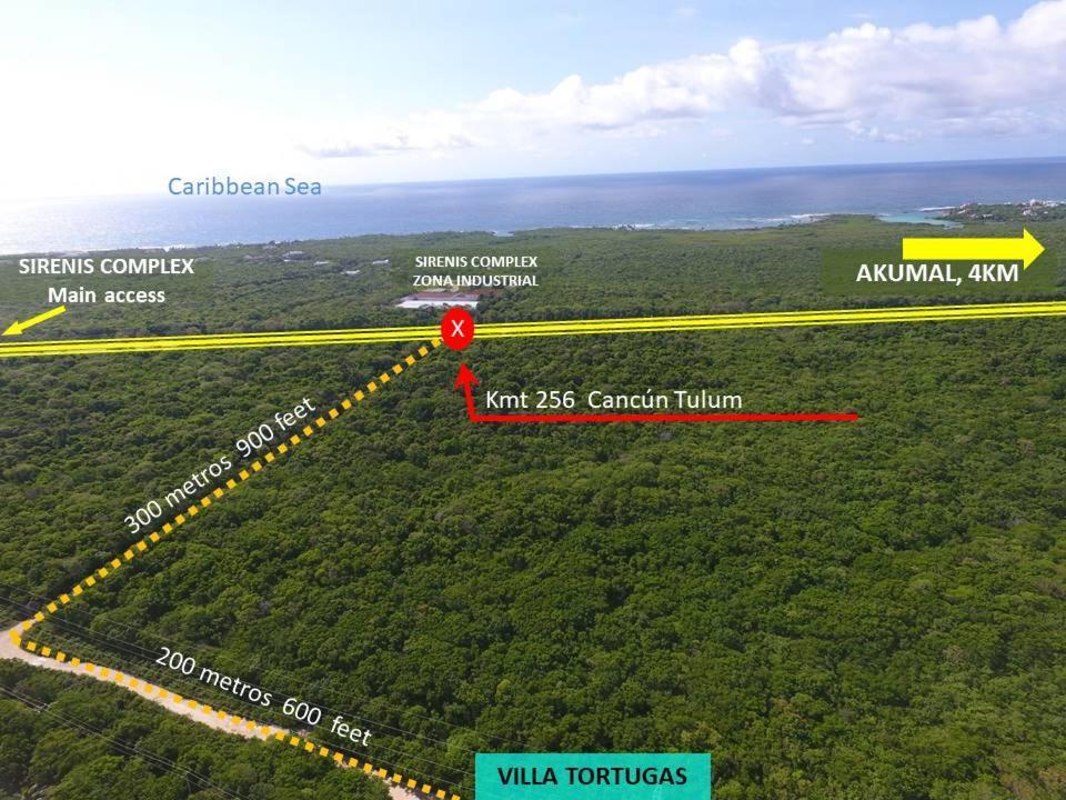 Villa Tortugas Akumal Eksteriør bilde